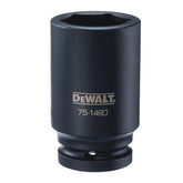 DeWALT DWMT75149OSP Impact Socket, 35 mm Socket, 3/4 in Drive, 6-Point, CR-440 Steel, Black Oxide